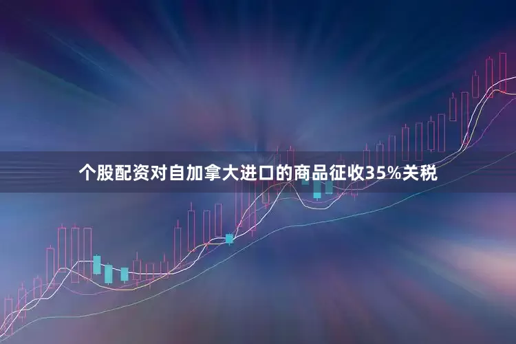 个股配资对自加拿大进口的商品征收35%关税