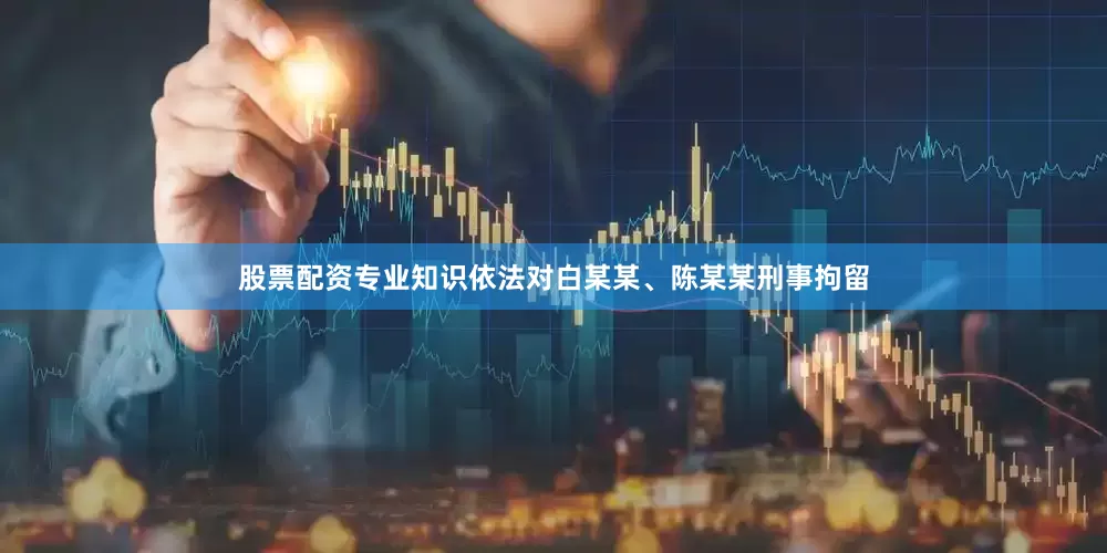 股票配资专业知识依法对白某某、陈某某刑事拘留